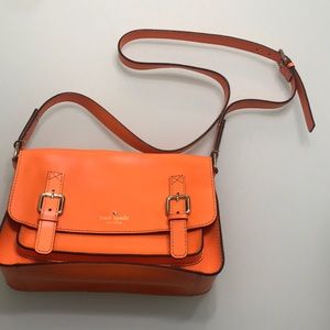 Kate Spade bright orange purse